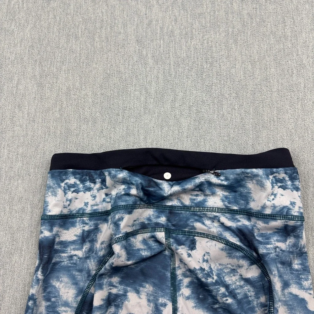 Lululemon Leggings Womens 4 Blue Stretch Speed Tight III 30